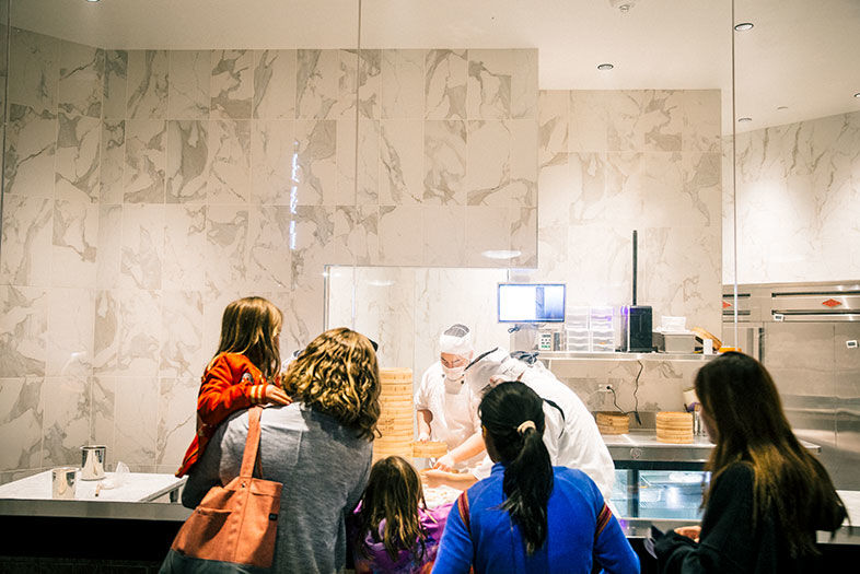 Bao Down at Din Tai Fung in Westfield UTC