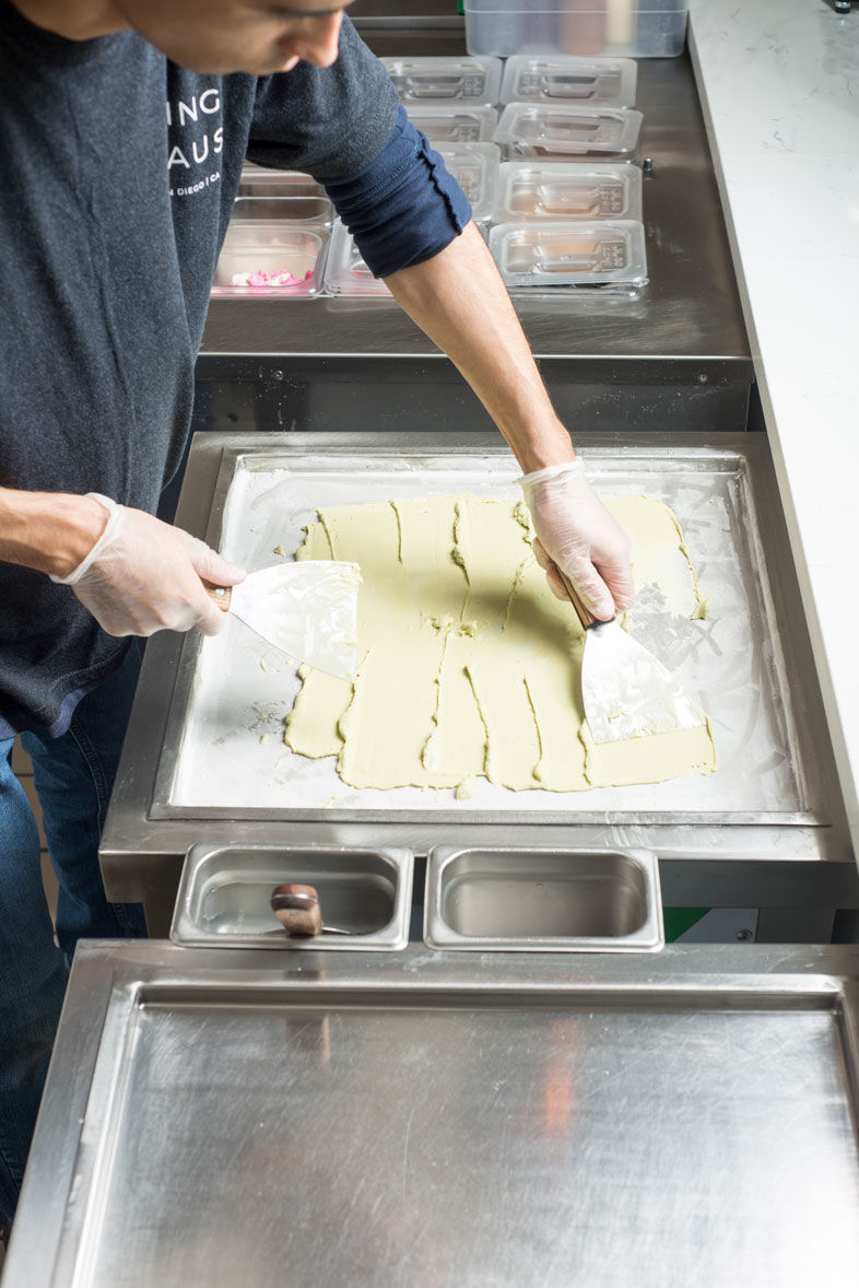 Step By Step: Rolled Ice Cream at Bing Haus