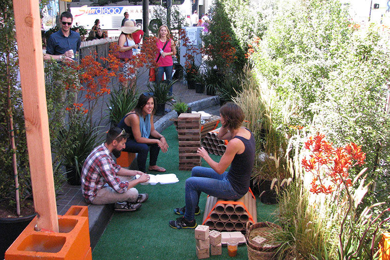 (Park)ing Day Transformed Downtown Parking Spots into Public Parks