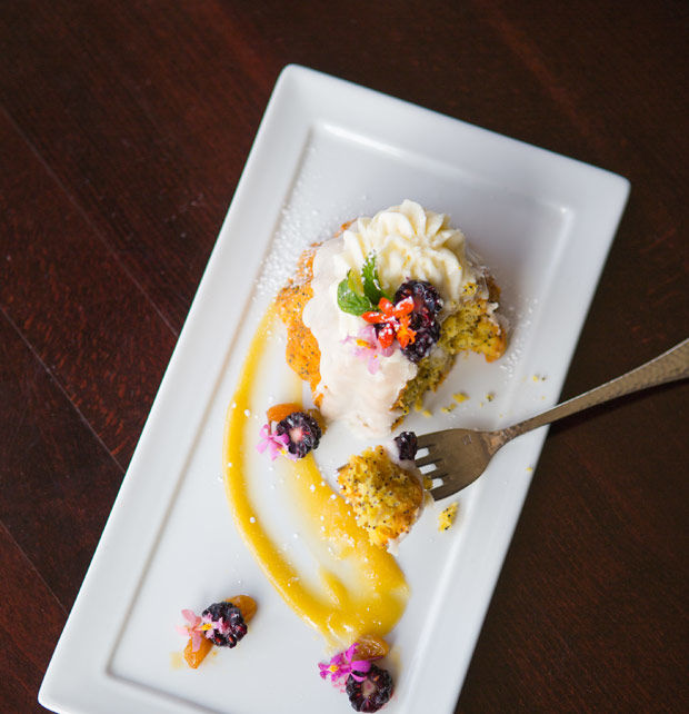 Mini Lemon Poppyseed Cakes at Red Door