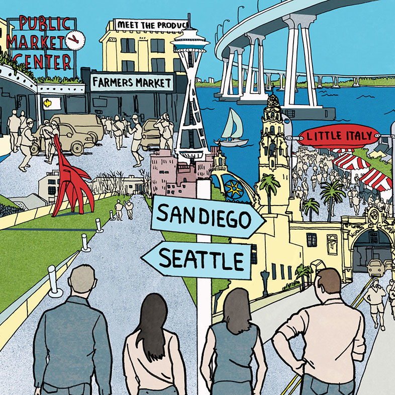 A Family Afar: Seattle Is So San Diego