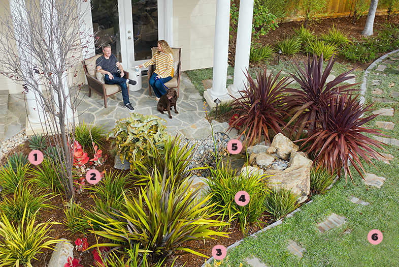 Water-Wise Landscaping: Soak Up Eco-Friendly Landscaping Inspiration From this Carlsbad Property