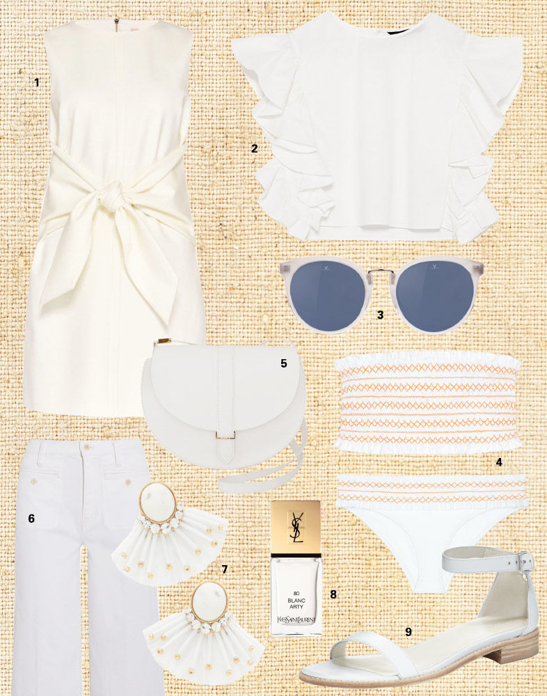 White Hot Fashion: 9 Summer Must-Haves