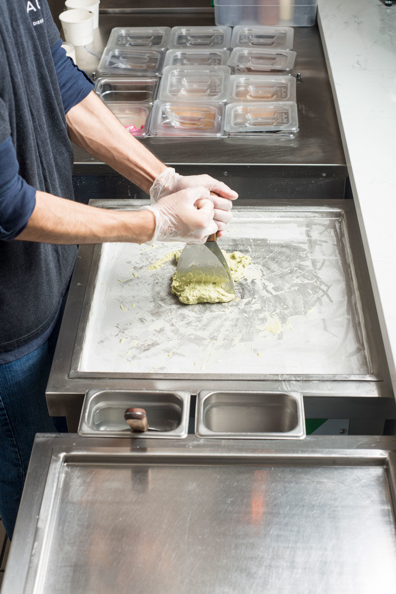 Step By Step: Rolled Ice Cream at Bing Haus