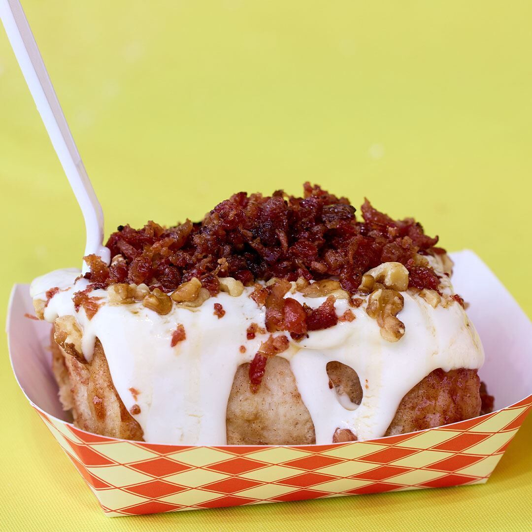 Maple Bacon Bomb San Diego County Fairn San Diego County Fair