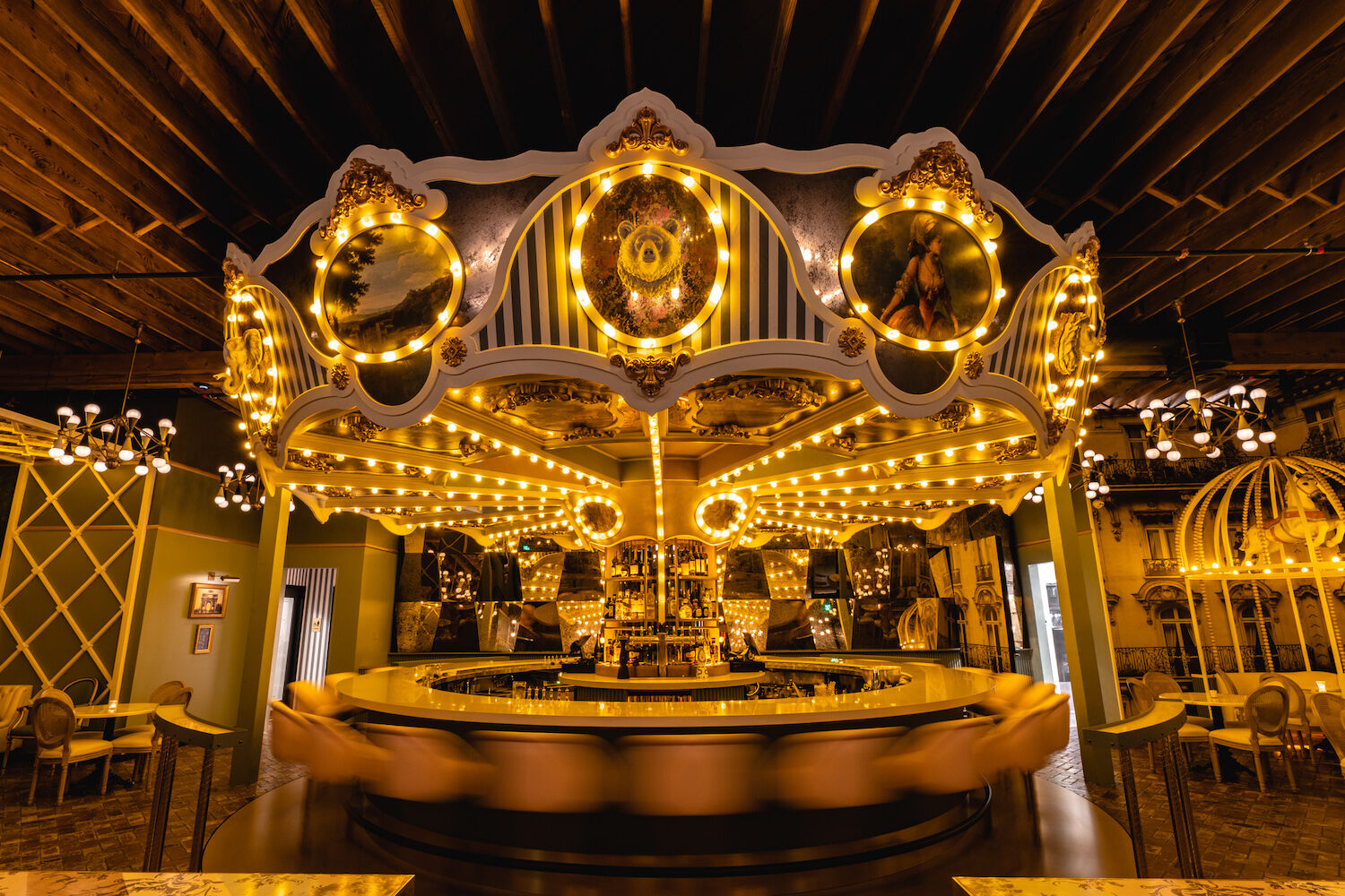 Wolfie's carousel