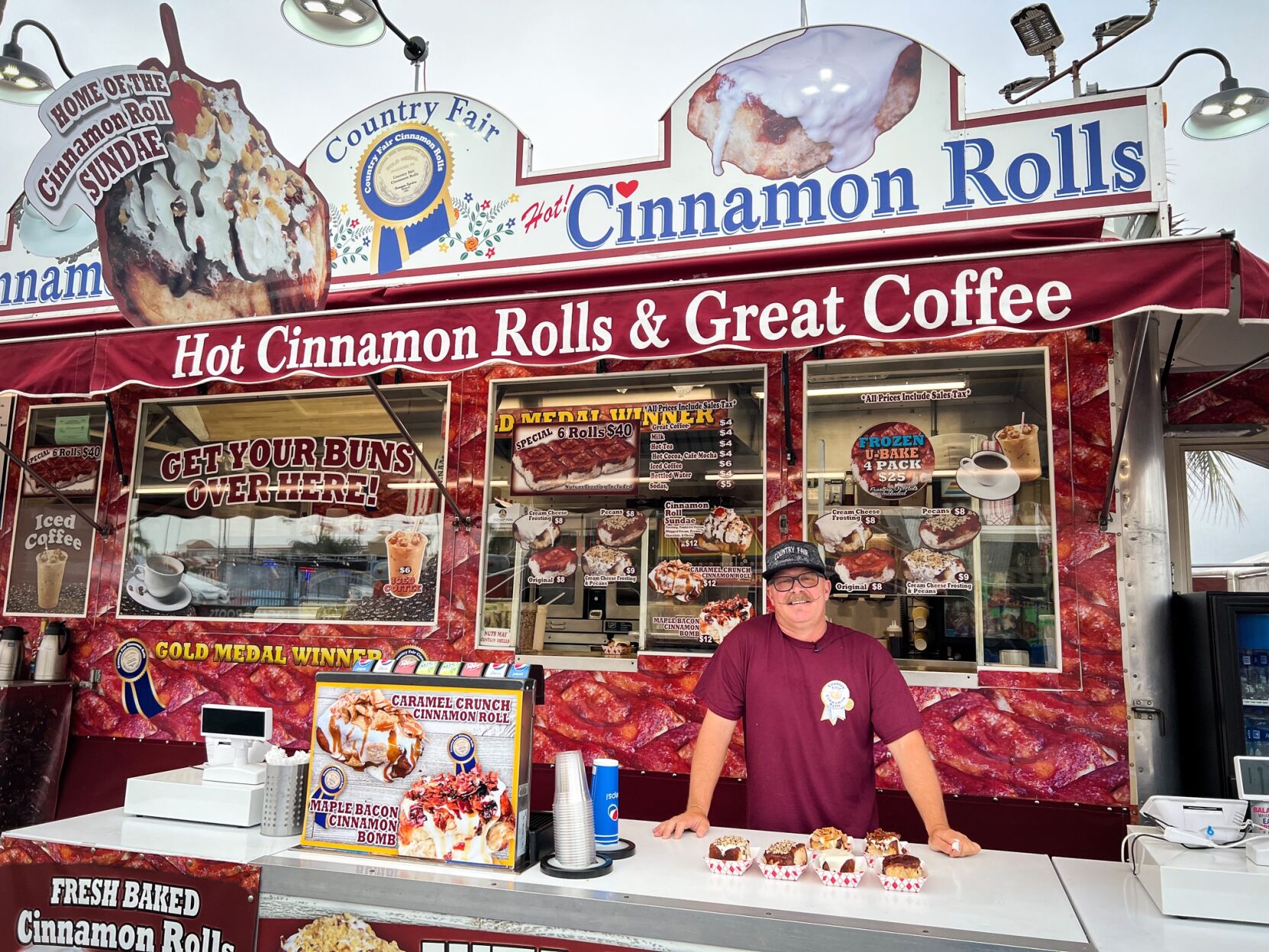 Country Fair Cinnamon Rolls