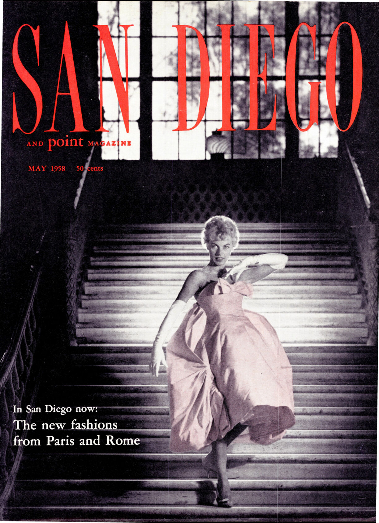 san diego magazine cover 1958