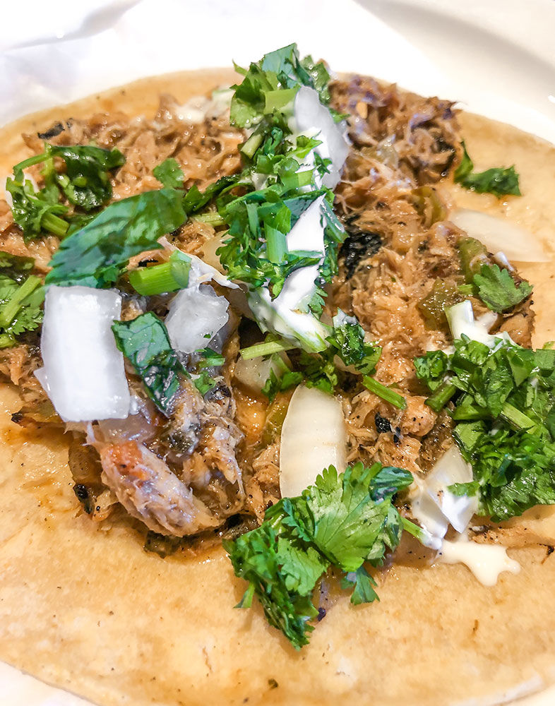 Very Important Taco: Stingray Taco at TJ Oyster Bar