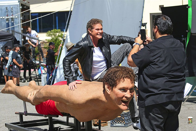 David Hasselhoff Puts the Fun in Funner, California