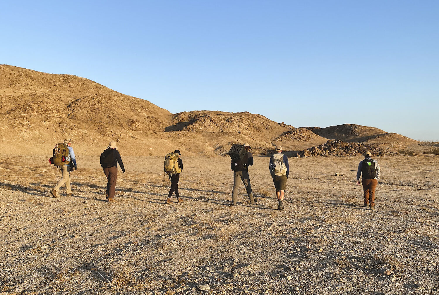 water warriors, hiking team