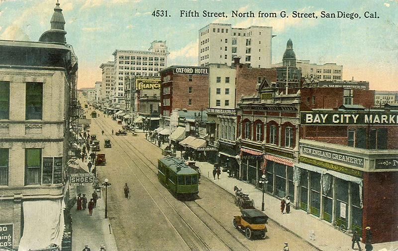 Gaslamp history