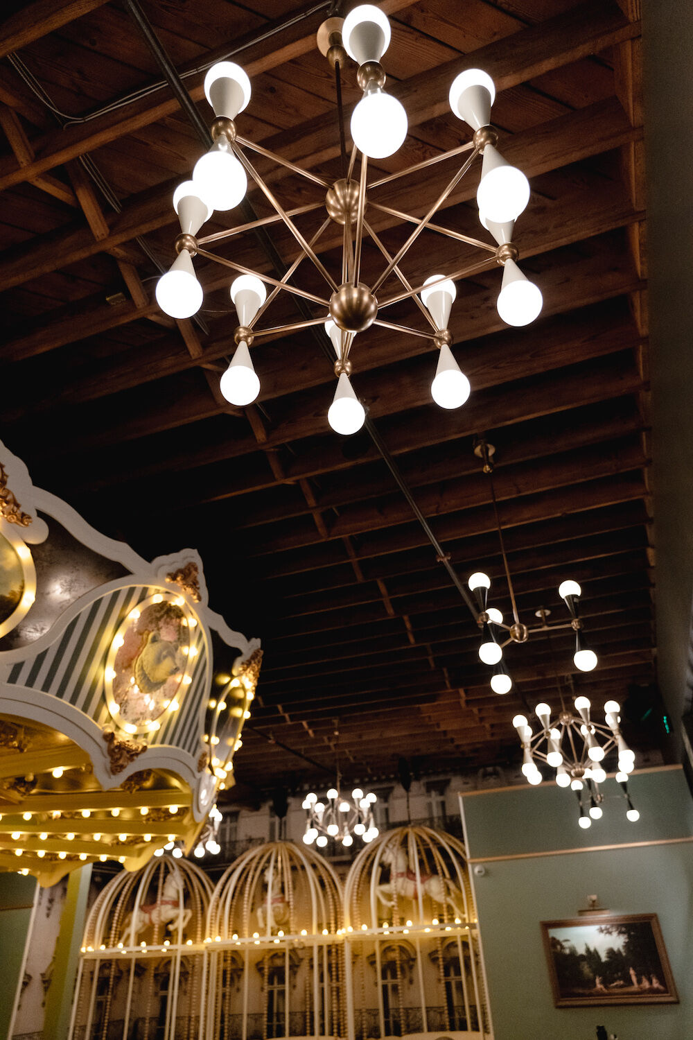 First Look - Wolfies chandelier