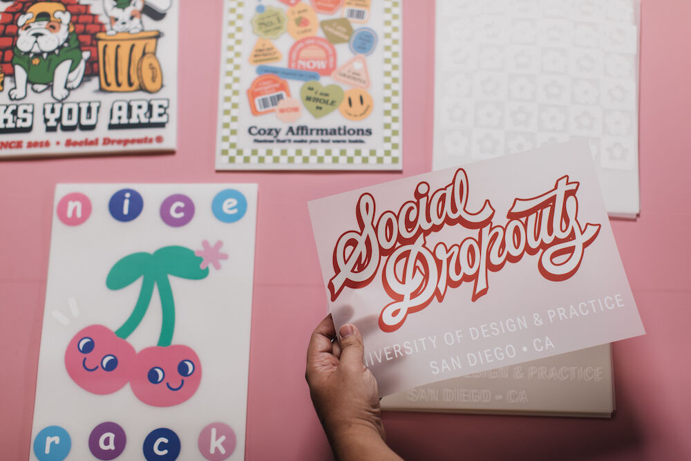 Social Dropouts Collective - stickers