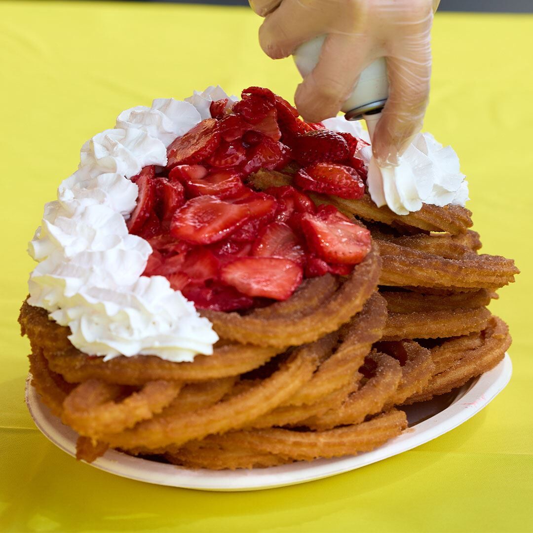 Mexican Funnel Cake Mexican Funnel Cake San Diego County Fair