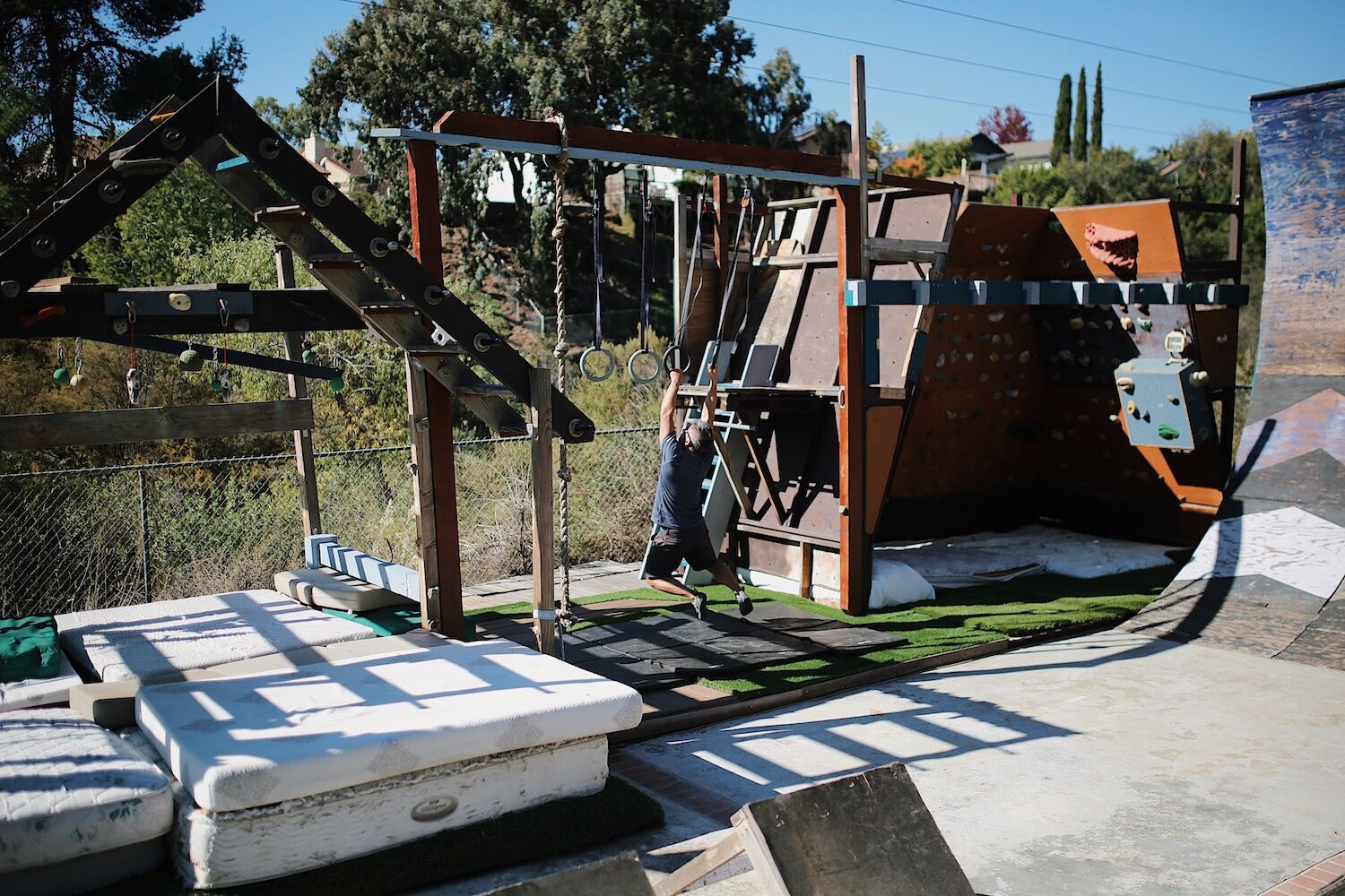 backyard gyms