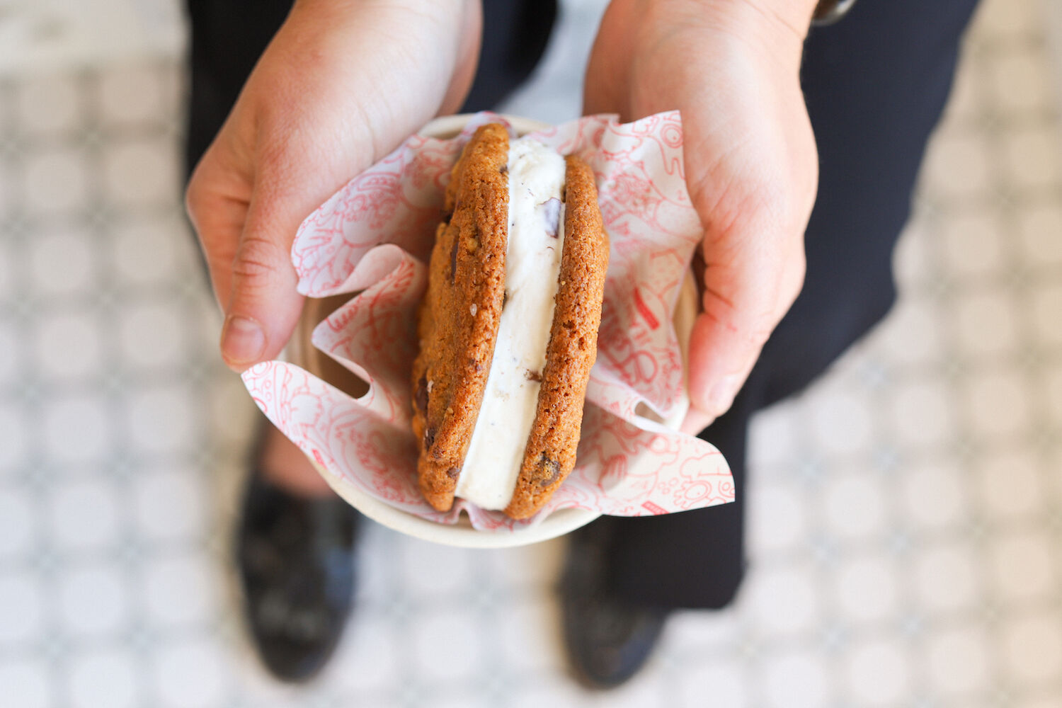 Stella Jean's Ice Cream Cookie Sandwich