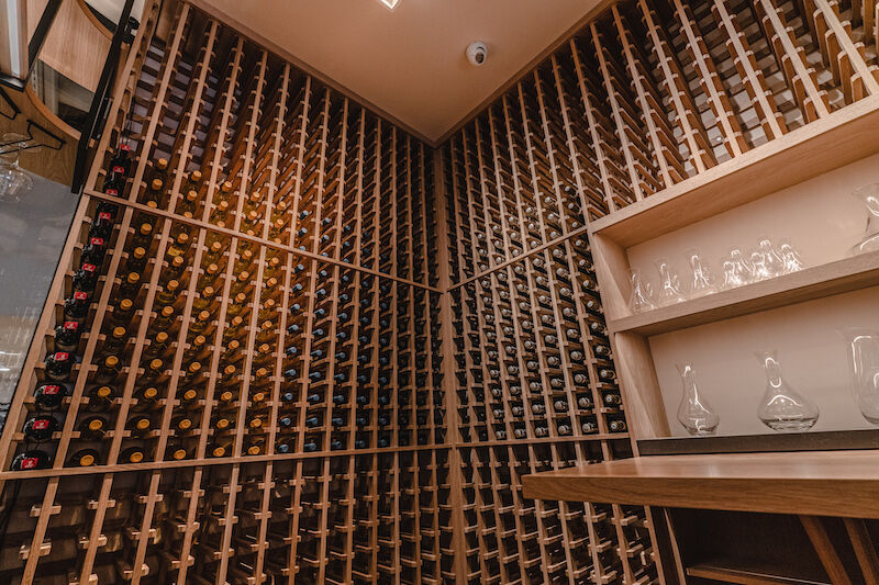 Callie - wine cellar