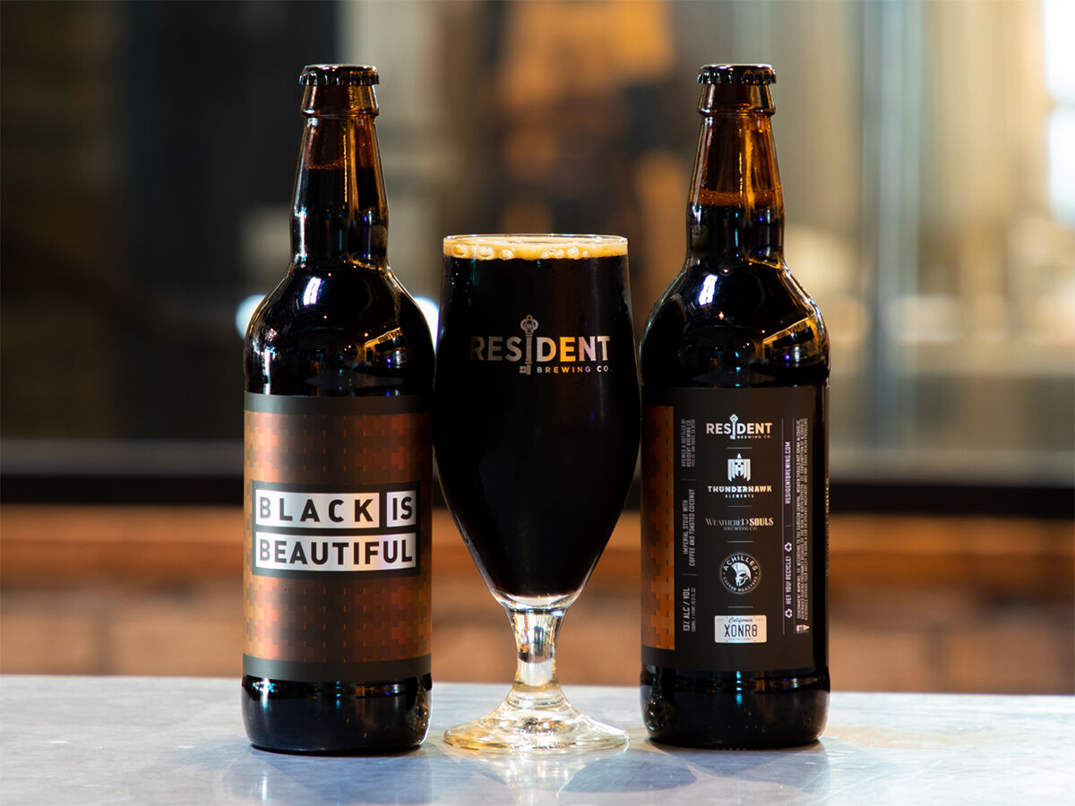 Charitable Beers / Resident Brewing Black is Beautiful