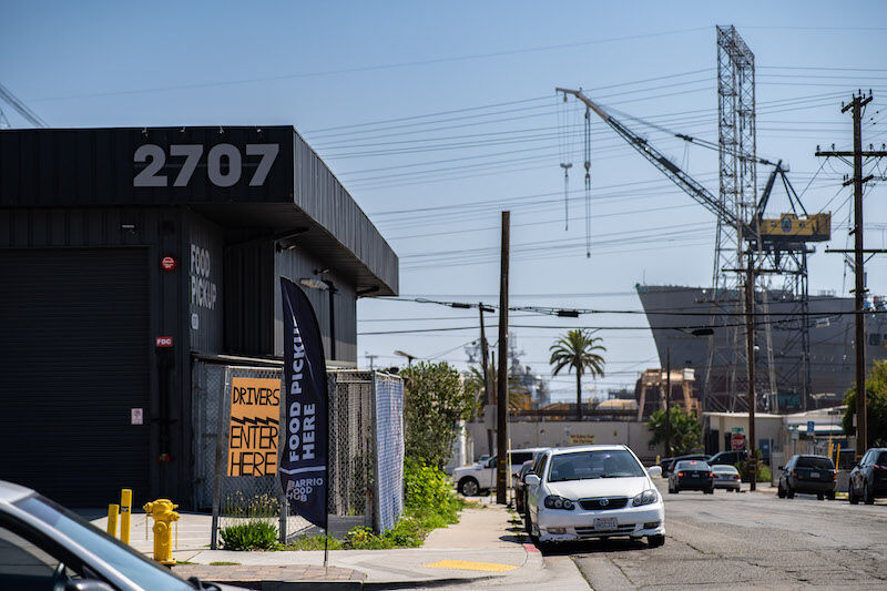 Ghost kitchens - barrio hub outside