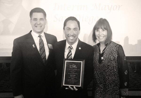 Interim Mayor Todd Gloria recognized with 2014 Peacemaker Award