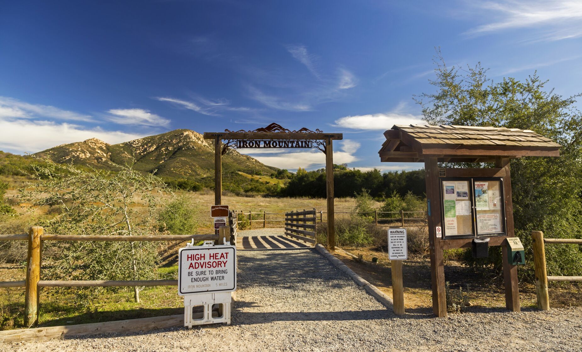 Hiking Safety Trailhead Iron Mountain