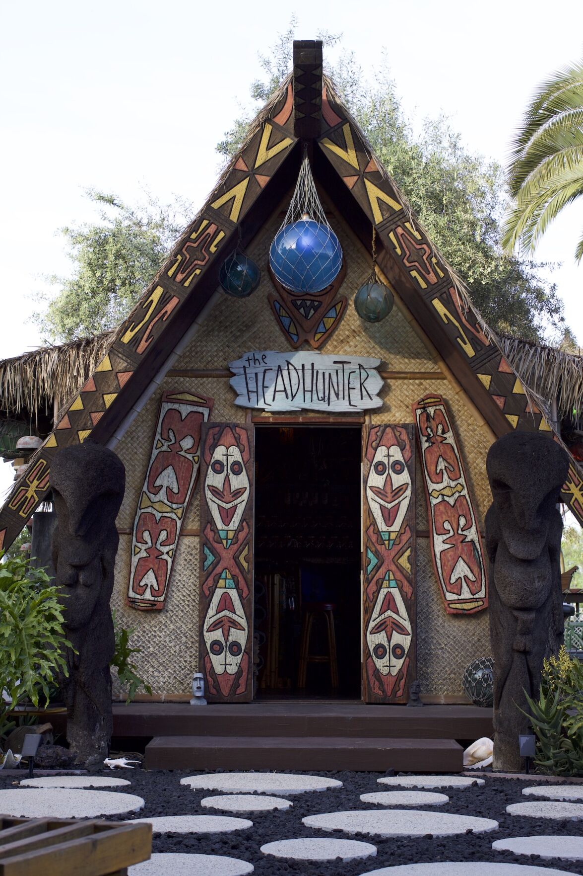 Home Tiki Bar San Diego Headhunter Johnny and Ilze Guilmet