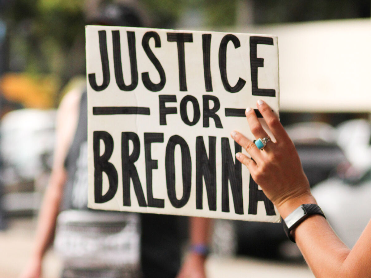 Run for Breonna / Justice for Breonna Sign