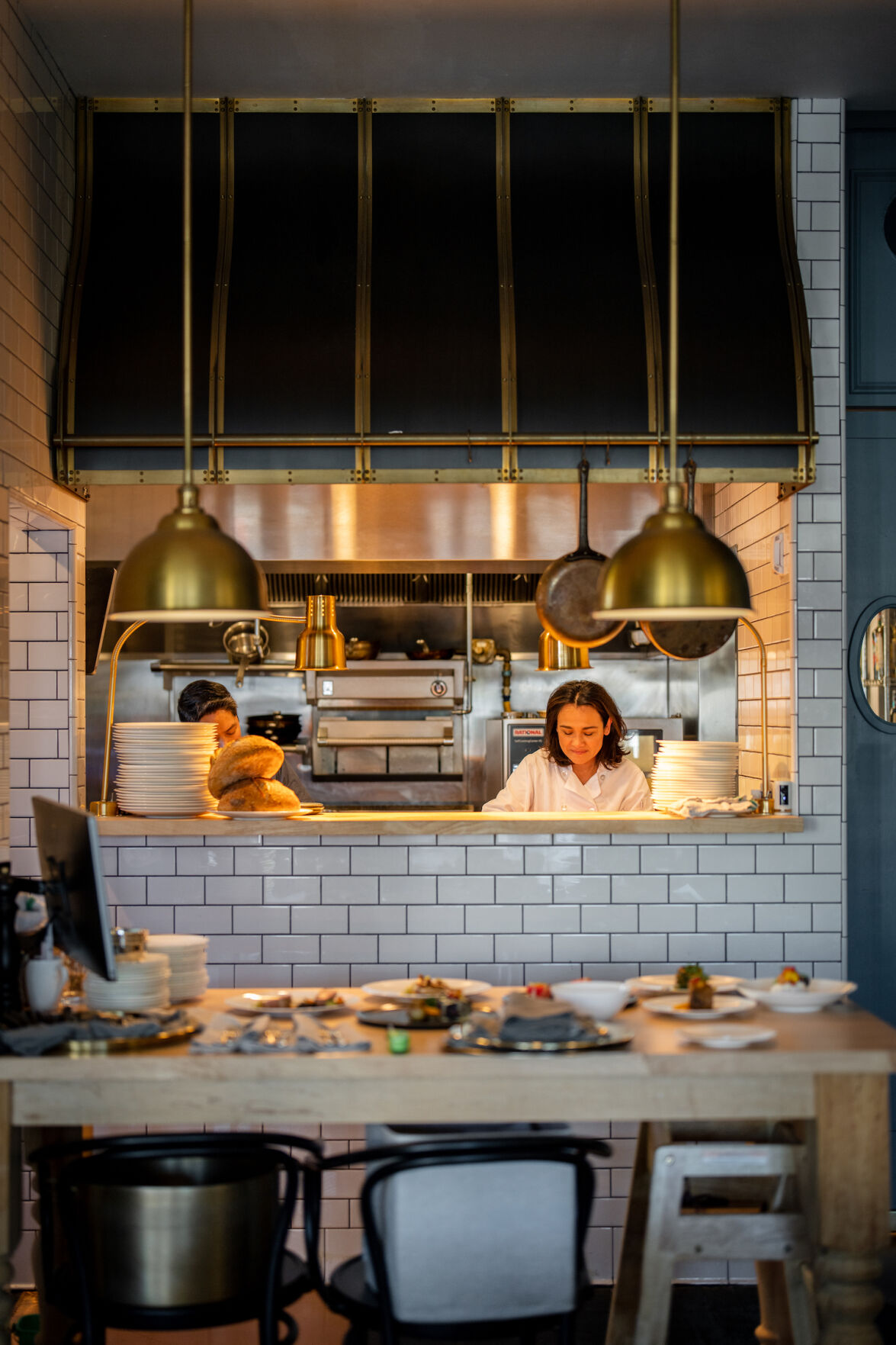 black radish, cooks in kitchen