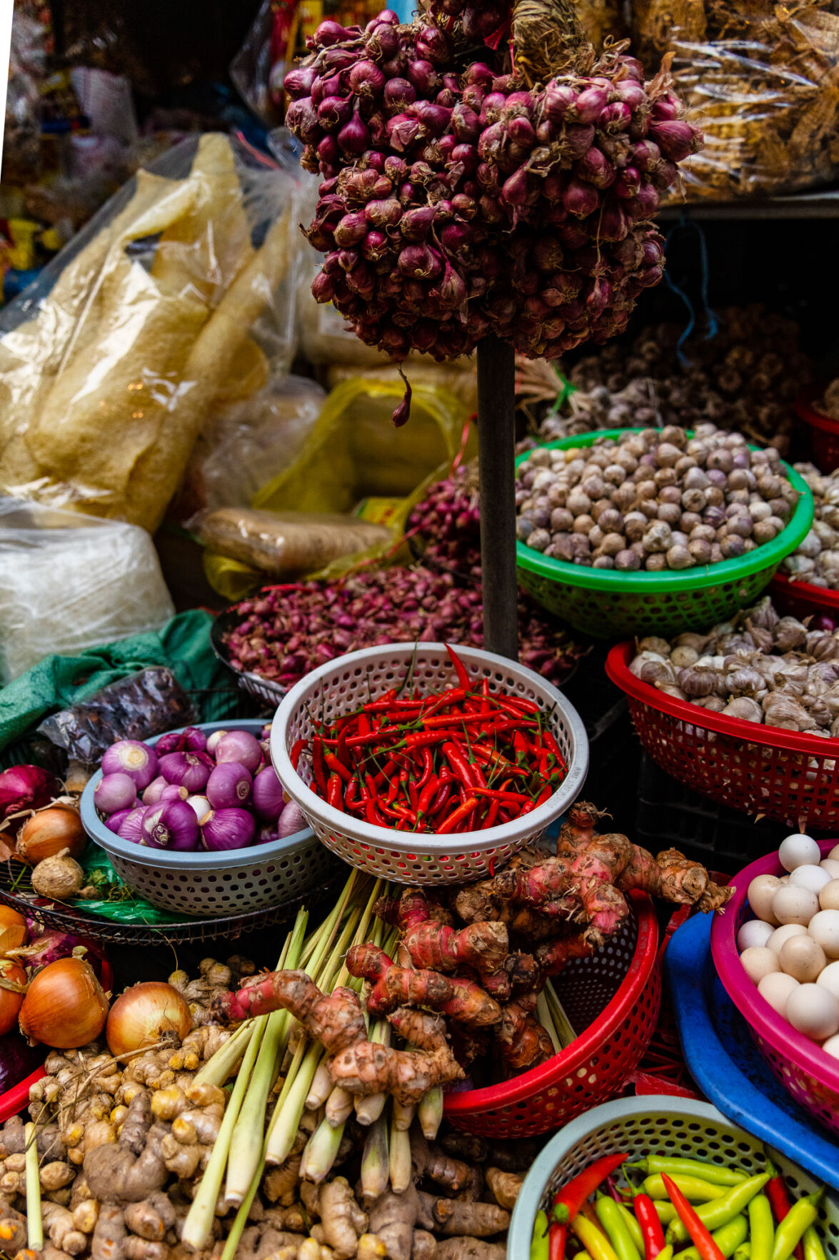 Hanoi Market Vietnam James Tran