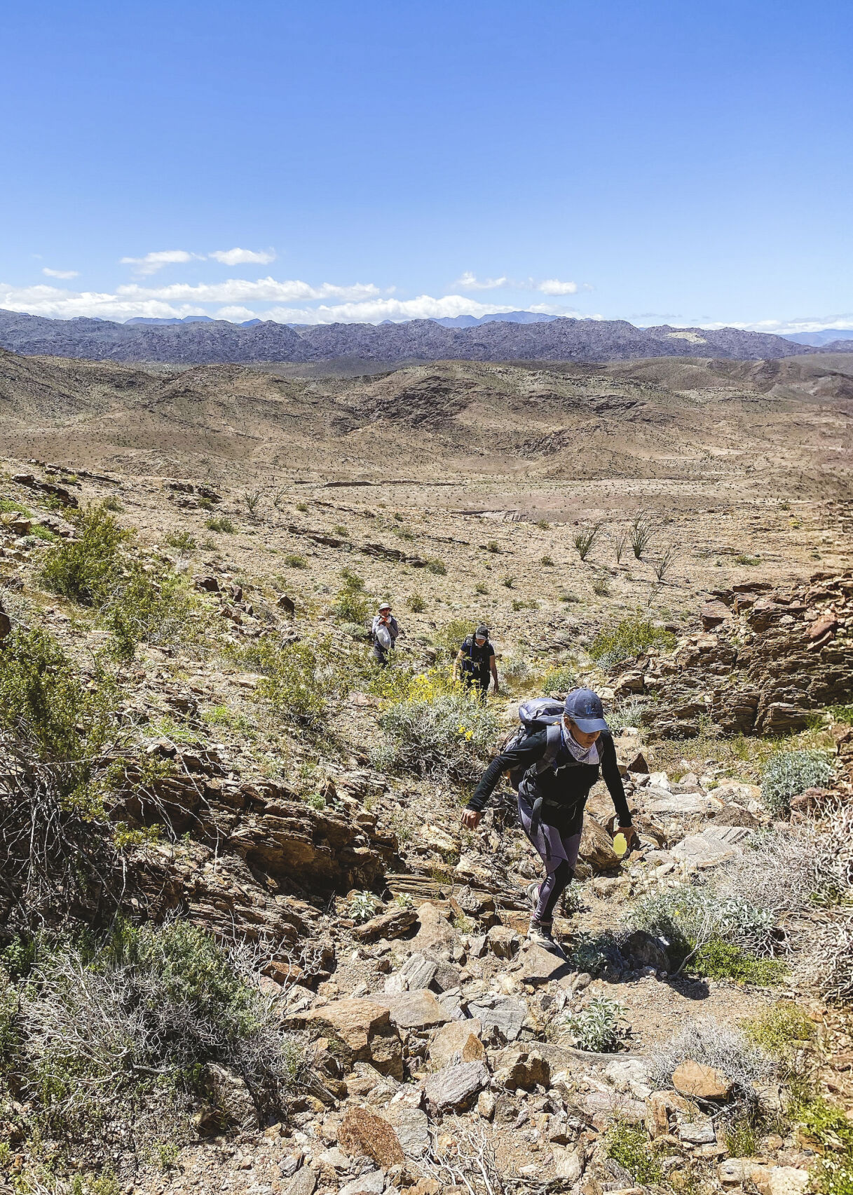 water warriors, hiker