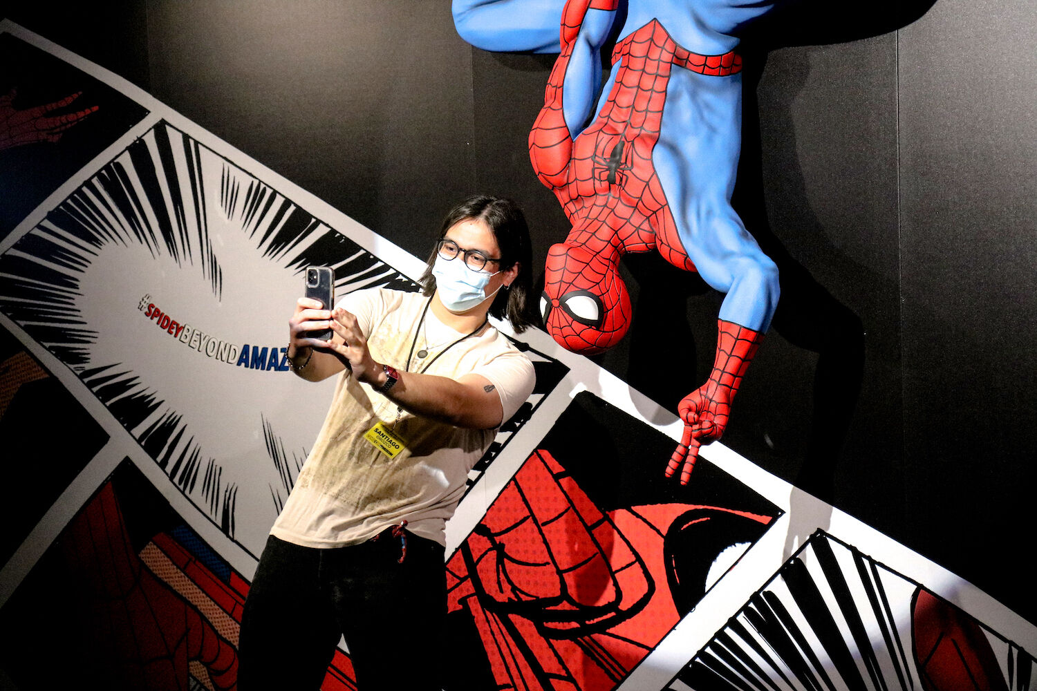Spider-man exhibit