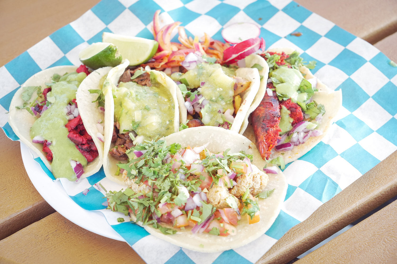 Lucky's at the Beach Tacos