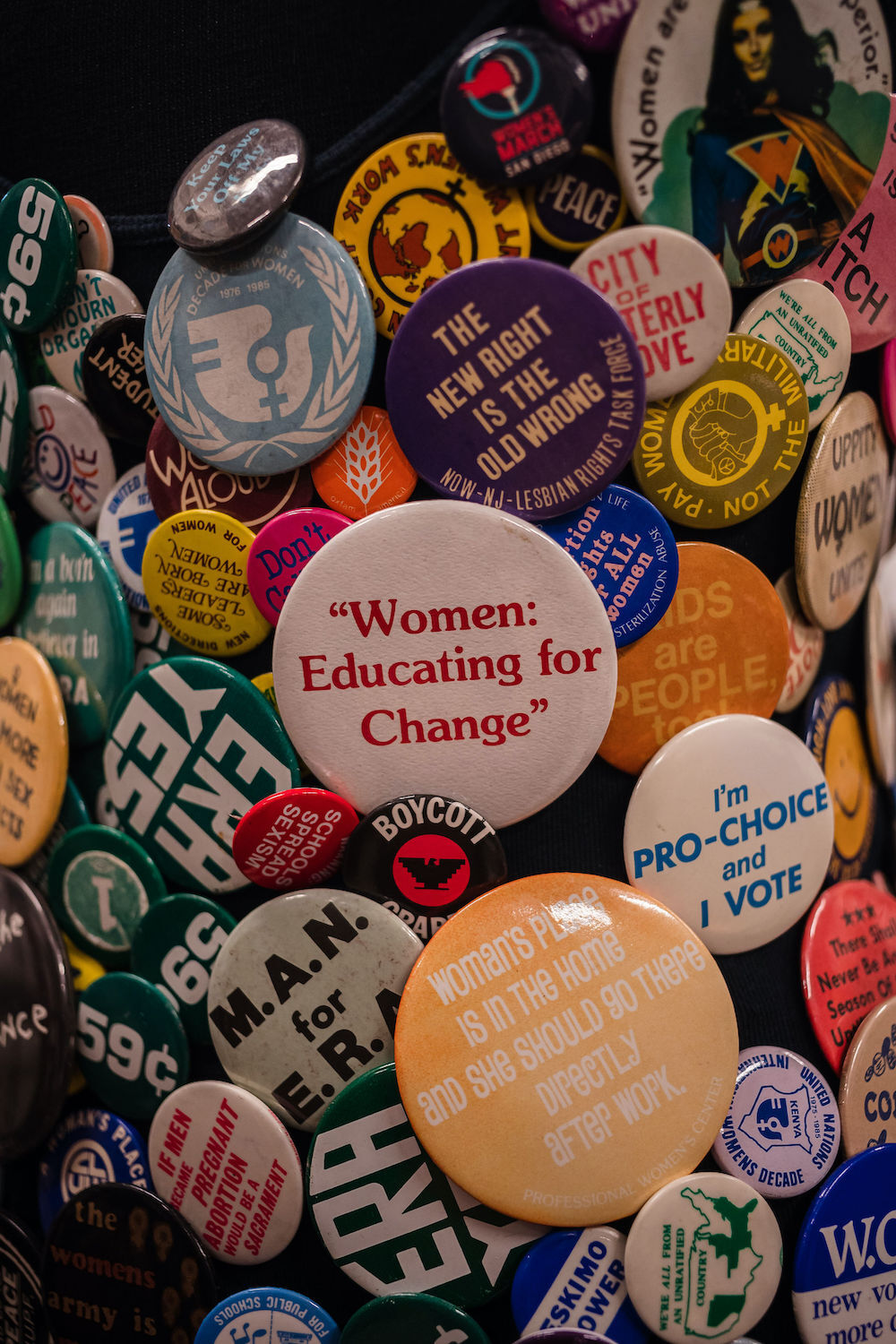 Women's Museum - buttons