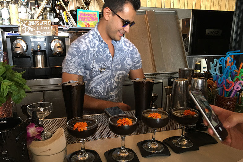 San Diego Bartenders Mix Up Intriguing Cocktails for Tiki Oasis