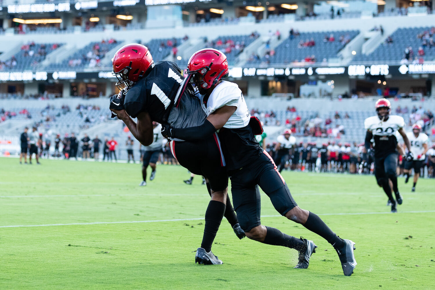 SDSU scrimmage