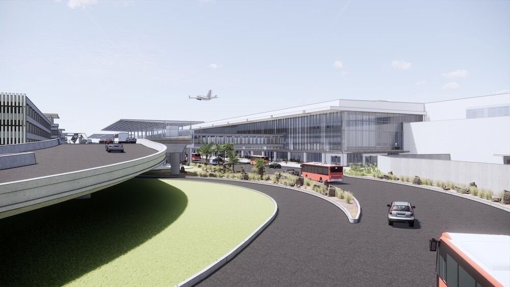 Travel News - Terminal 1 rendering