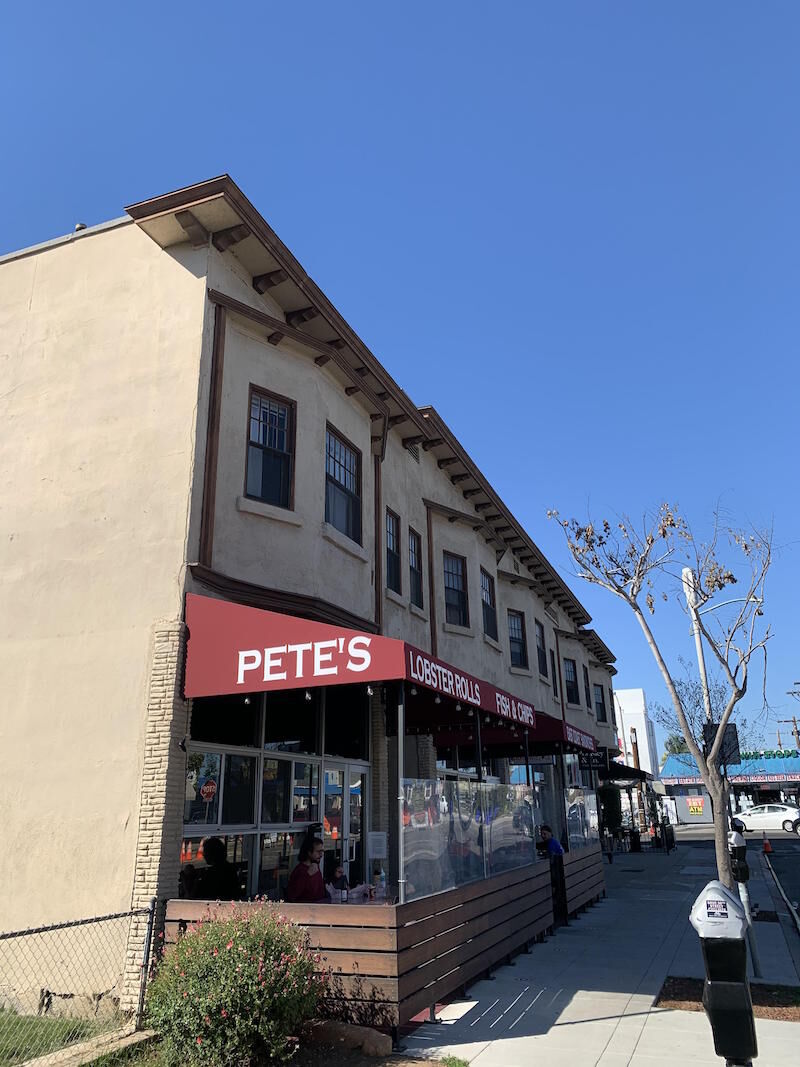 Pete's exterior