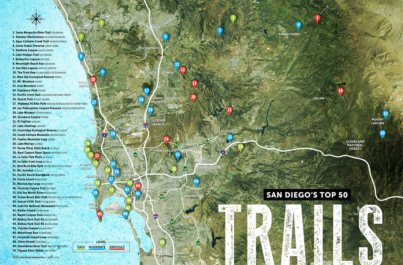San Diego's Top 50 Trails