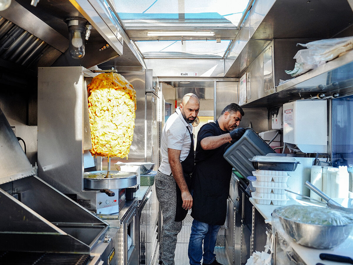 Shawarma Guys / Food Truck Interior