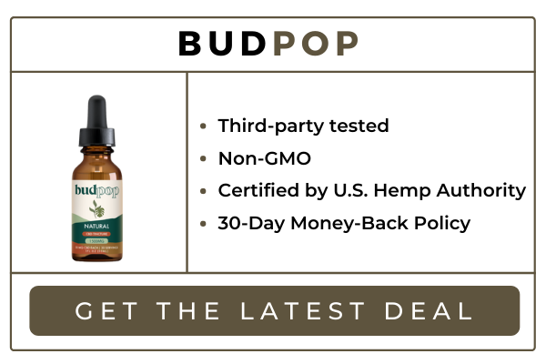 Best CBD Oil - Budpop