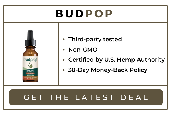 Best CBD Oil for Pain - Budpop