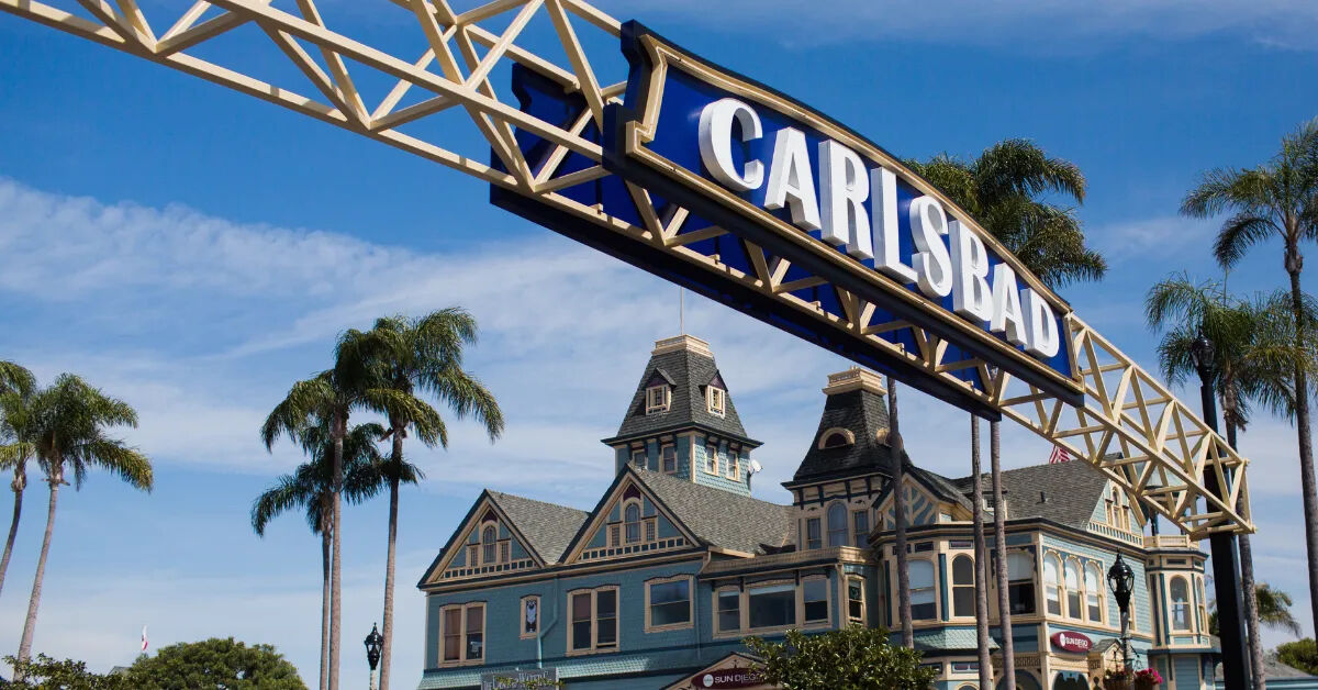 Carlsbad Downtown Sign San Diego