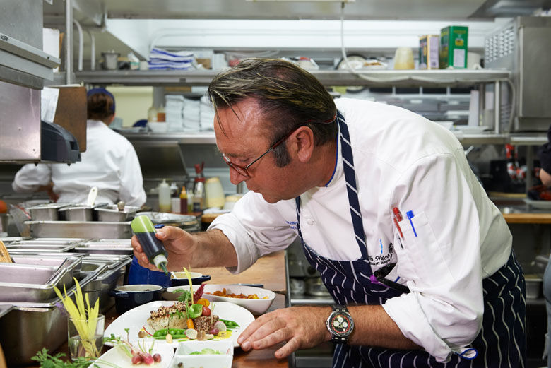 The Marine Room's Chef Bernard Guillas