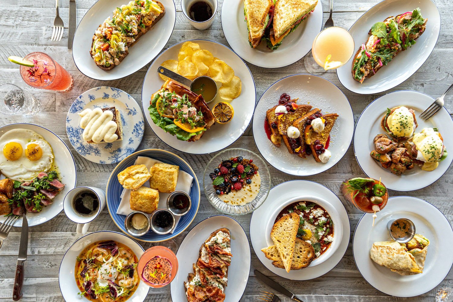 40 Places to Brunch