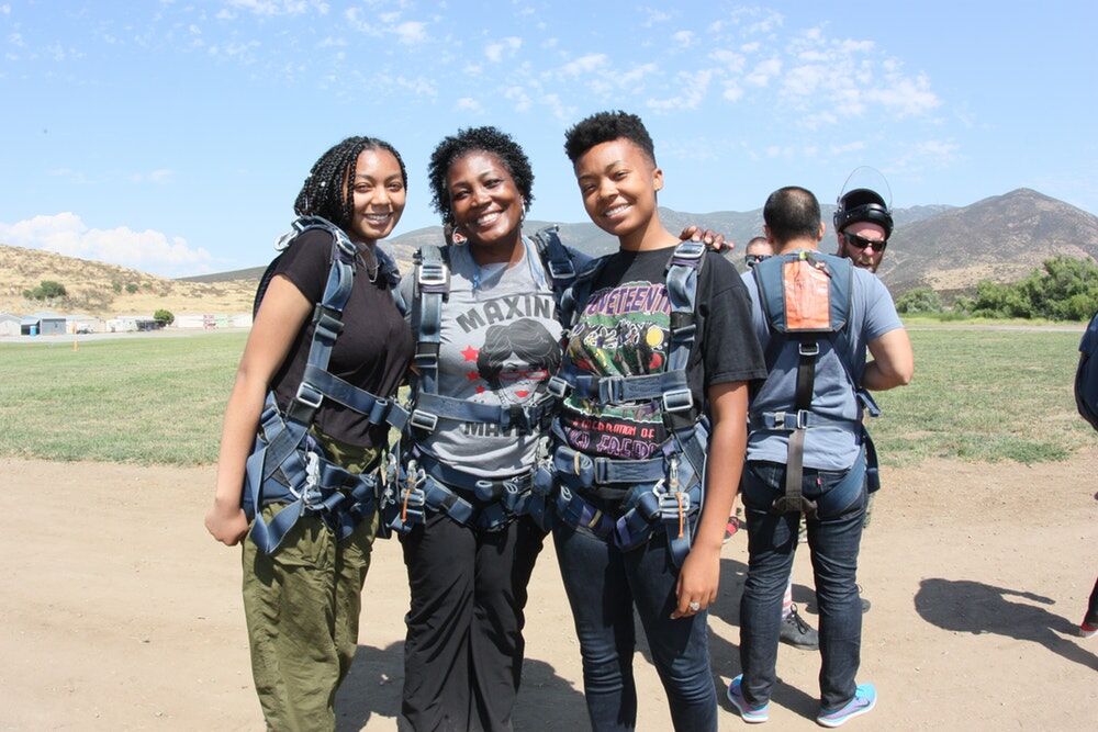 Shellie Baxter Our Genetic Legacy Skydiving San Diego Drone Community