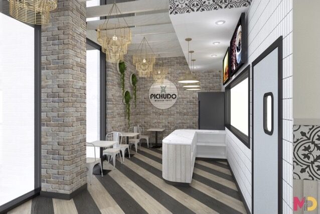 Pichudo Restaurant Rendering Camino Farms
