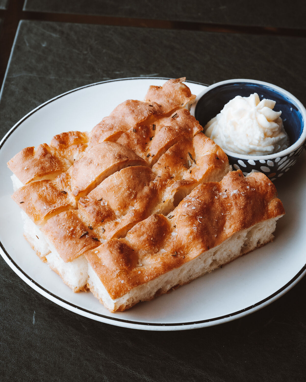 Focaccia Bread Seneca Trattoria San Diego Magazine