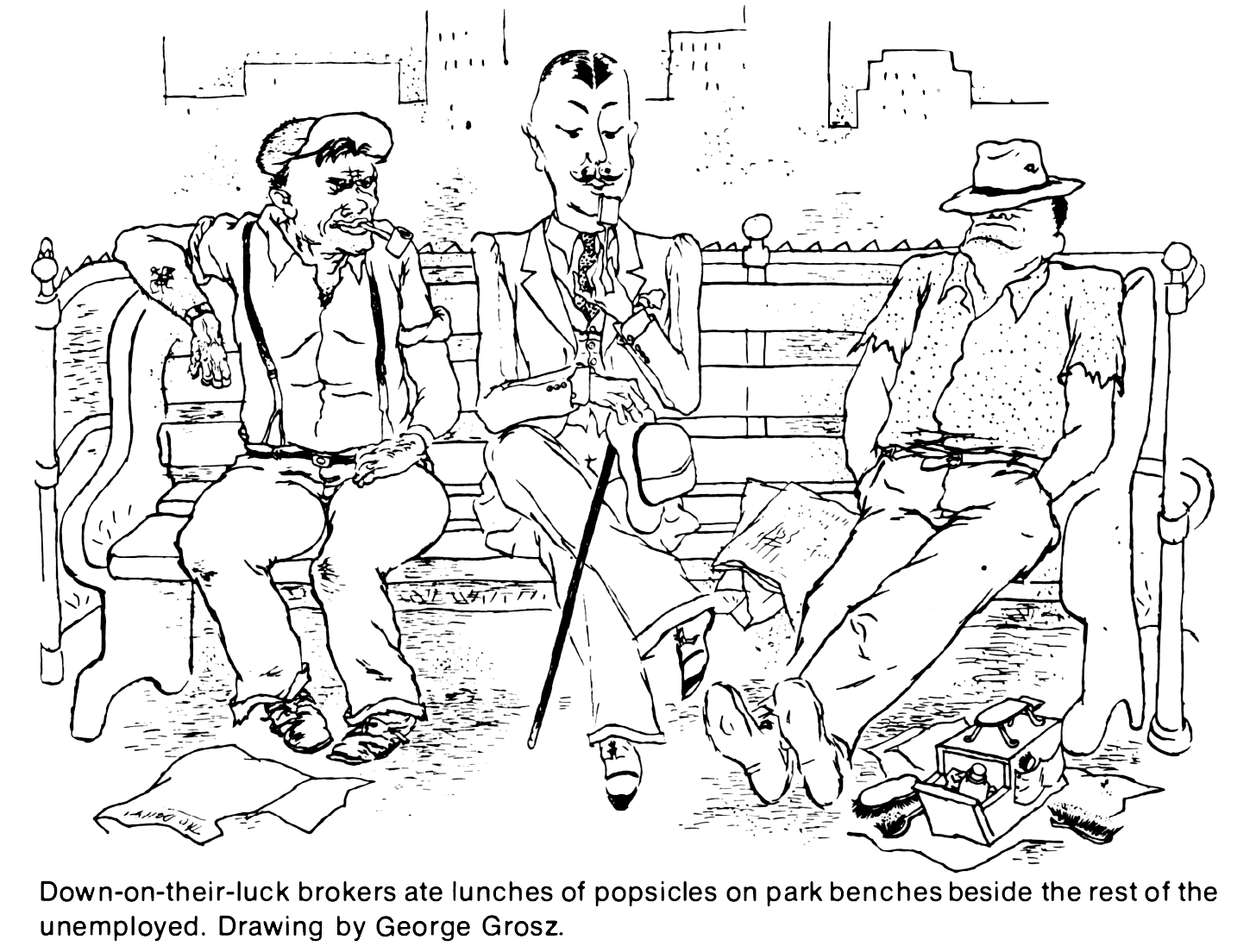 January 1975 San Diego Magazine Historical Cartoon