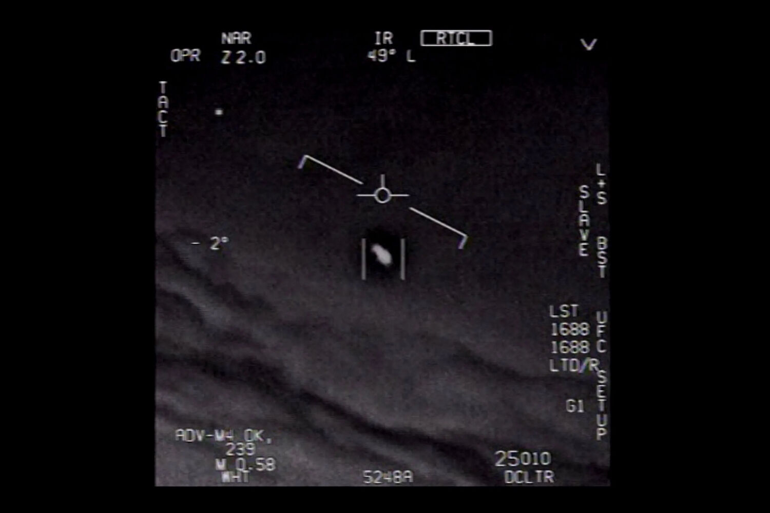 UFO Sighting Navy Department of Defense Tic Tac San Diego